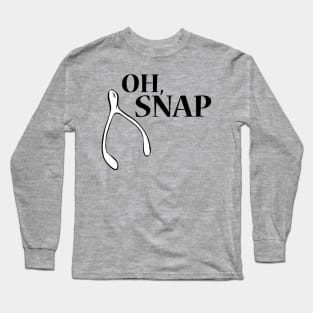 Oh, Snap Turkey Wishbone Long Sleeve T-Shirt